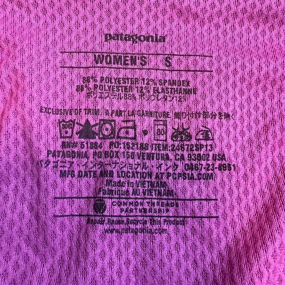 Patagonia Womens All Weather Dress Size Small Pink Sleeveless Tennis Athletic - Picture 3 of 6